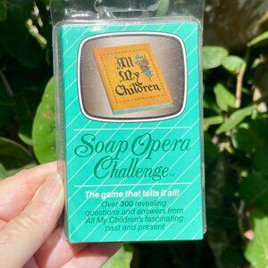 New ALL MY CHILDREN Vintage Soap Opera Challenge Card Game w Dice 1987